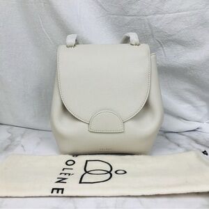 Elegant White Women's Backpack